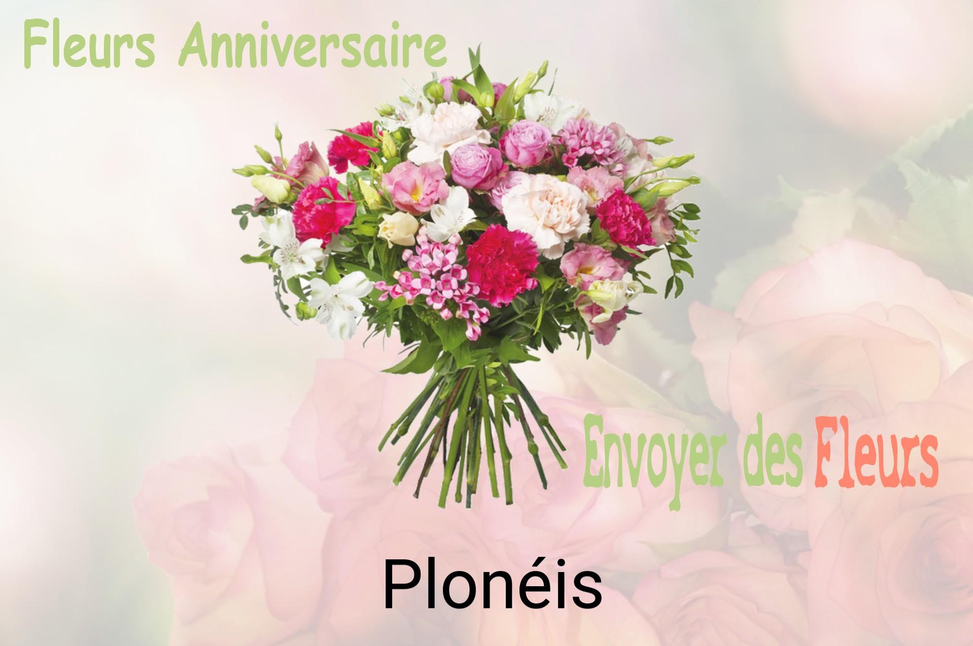 Bouquet de fleurs d’anniversaire livré à Plonéis